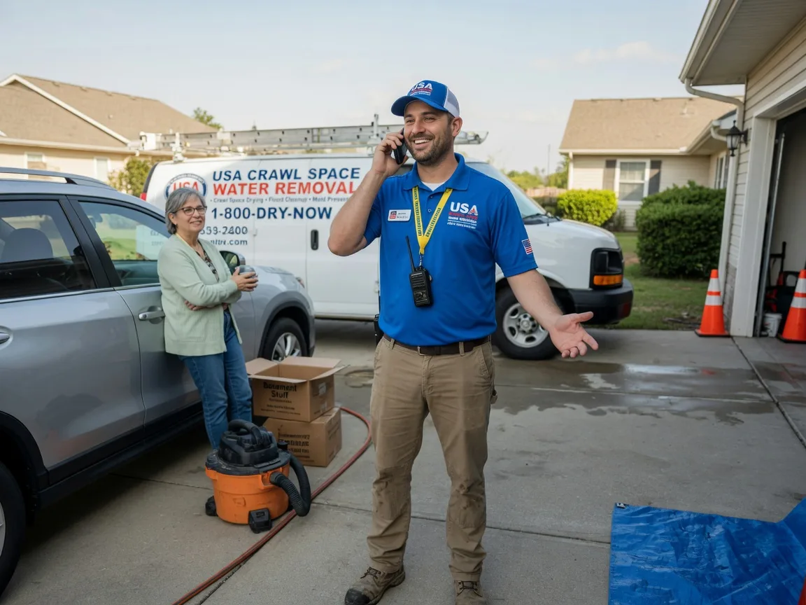 Crawl Space Water Removal Oak Island, NC FAQs